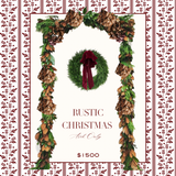 Rustic Christmas Arch